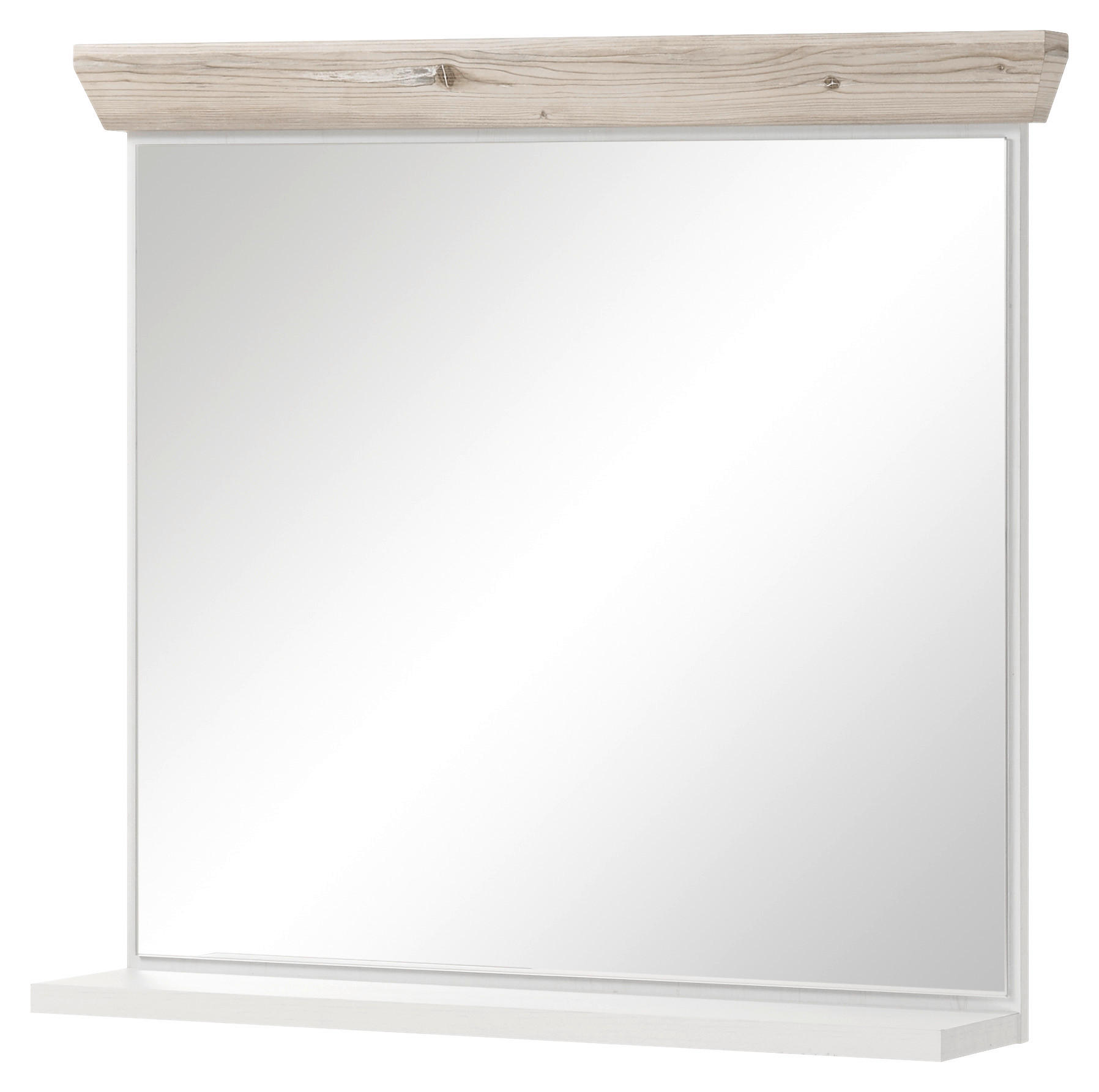 Thumbnail - Mid.you Badezimmer, Pinien, Metall, 3-teilig, 6 Fächer, 81x200x35 cm, hängend, stehend, Typenvielfalt, Spiegel mit Ablag...