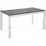 ESSTISCH in Metall, Keramik 160(220)/85/75 cm - Chromfarben/Schwarz, Design, Keramik/Metall (160(220)/85/75cm) - Calligaris ESSTISCH in Metall, Keramik 160(220)/85/75 cm - Chromfarben/Schwarz, Design, Keramik/Metall (160(220)/85/75cm) - Calligaris