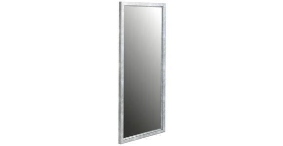 WANDSPIEGEL 50/110/2,8 cm in - Silberfarben, Design, Glas/Kunststoff (50/110/2,8cm) - Xora
