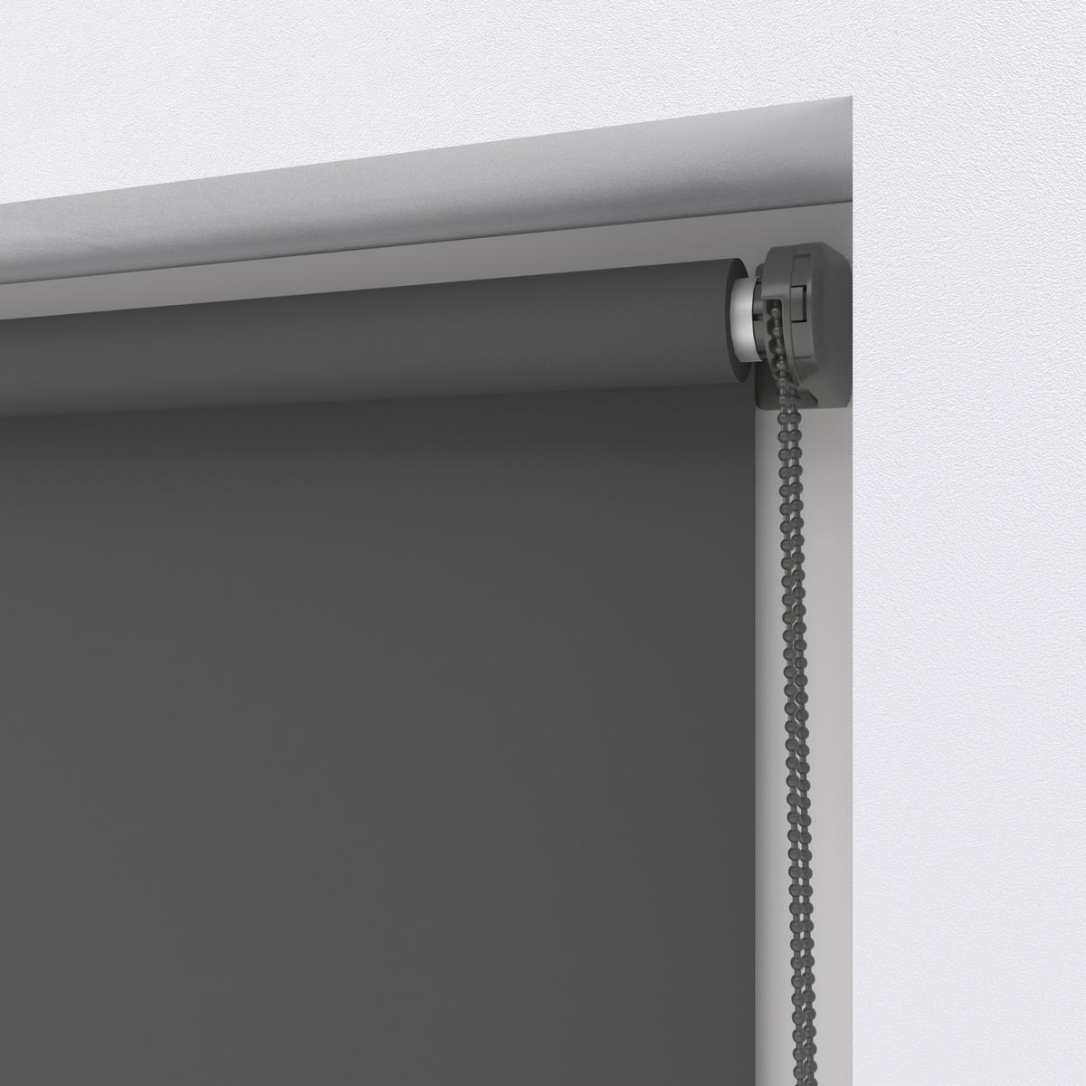 VERDUNKELUNGSROLLO  Verdunkelung  110/150 cm    - Anthrazit, Basics, Kunststoff (110/150cm)
