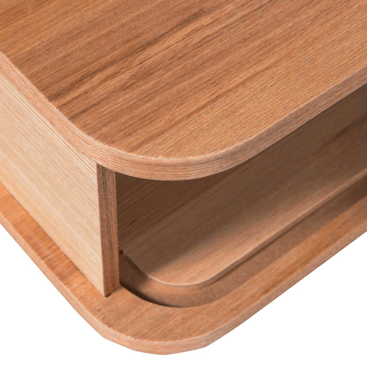 NACHTTISCH  in Pappel Naturfarben  - Naturfarben, Design, Holz (40/30/15cm) - Livetastic