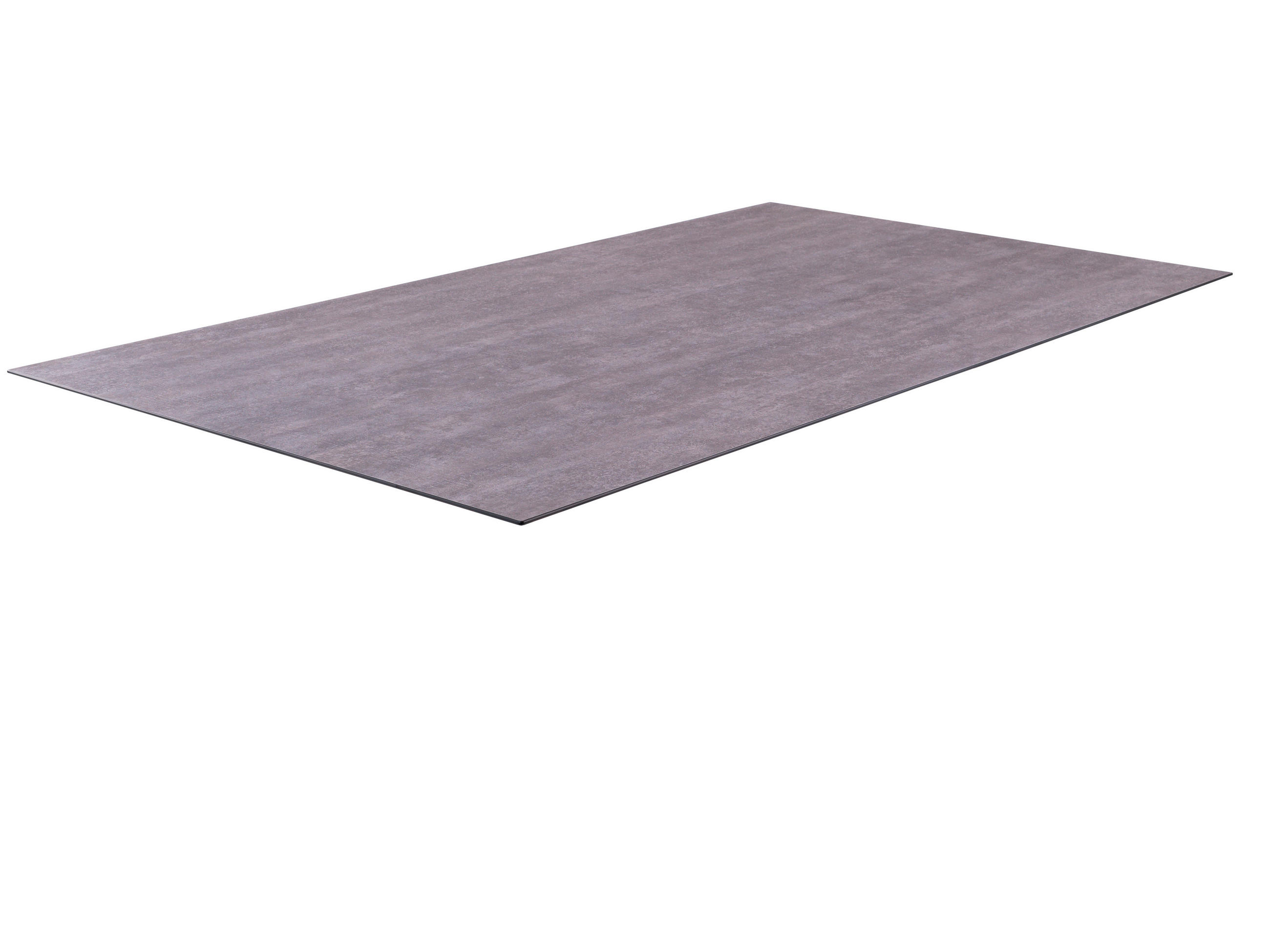 GARTENTISCHPLATTE 180/100/1,3 cm Kunststoff  - Grau, Design, Kunststoff (180/100/1,3cm) - Zebra 