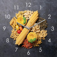 WANDUHR Multicolor 20/20/3,1 cm  - Multicolor, Basics, Glas (20/20/3,1cm) - Euroart