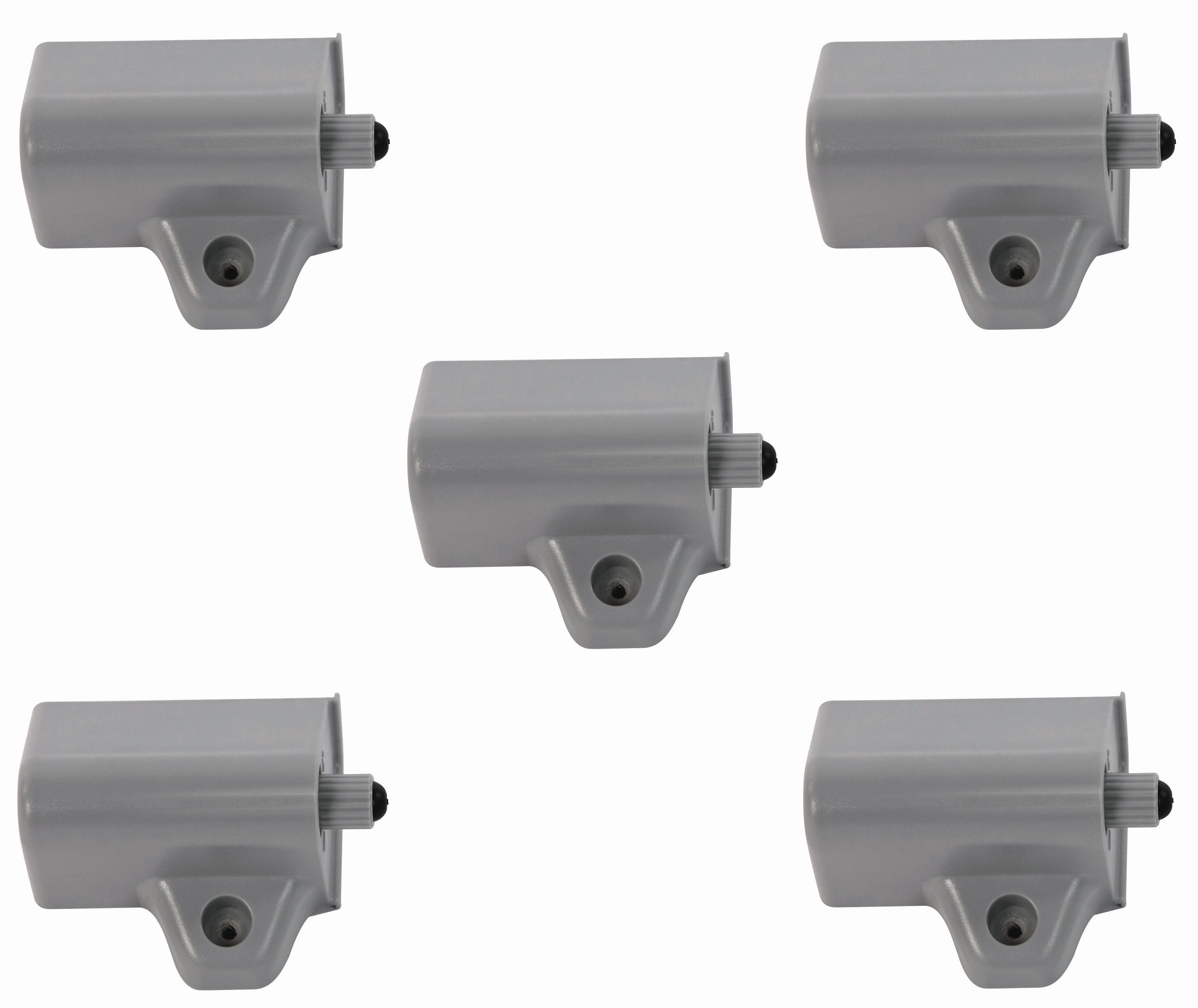 TÜRDÄMPFER 5/3/4 cm   - Grau, Kunststoff (5/3/4cm) - Carryhome