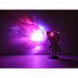 LED-DEKOLEUCHTE Astronaut 12/13/23 cm  - Weiß/Grau, Design, Kunststoff (12/13/23cm) - Novel