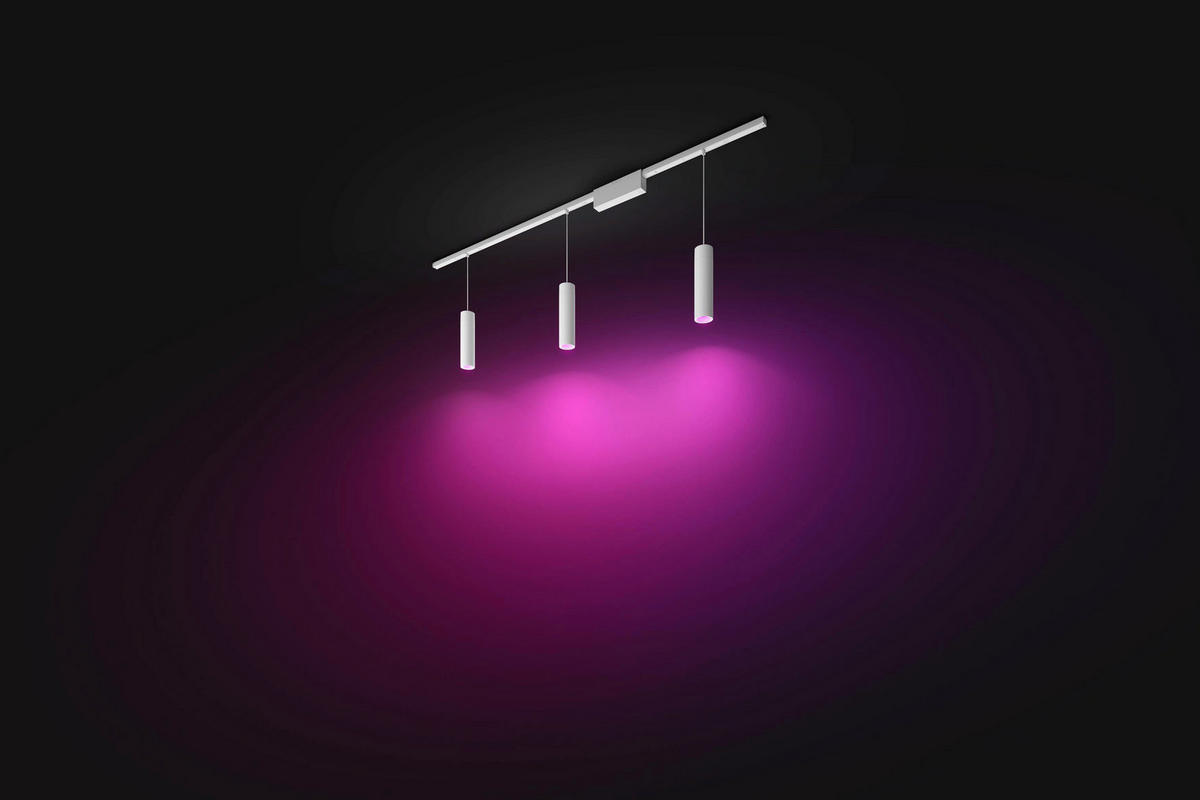 SCHIENENSYSTEM Perifo 171,5/28,8/2,6 cm   - Weiß, Basics, Metall (171,5/28,8/2,6cm) - Philips HUE
