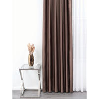 Material Textil Decorativ opac  - maro, Basics, textil (310cm)