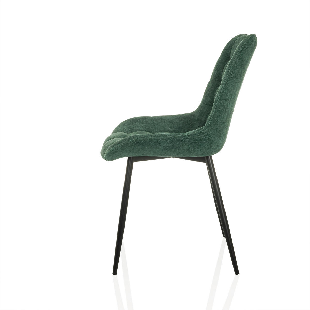 STUHL - Petrol/Schwarz, MODERN, Kunststoff/Textil (55/88/61cm) - MID.YOU