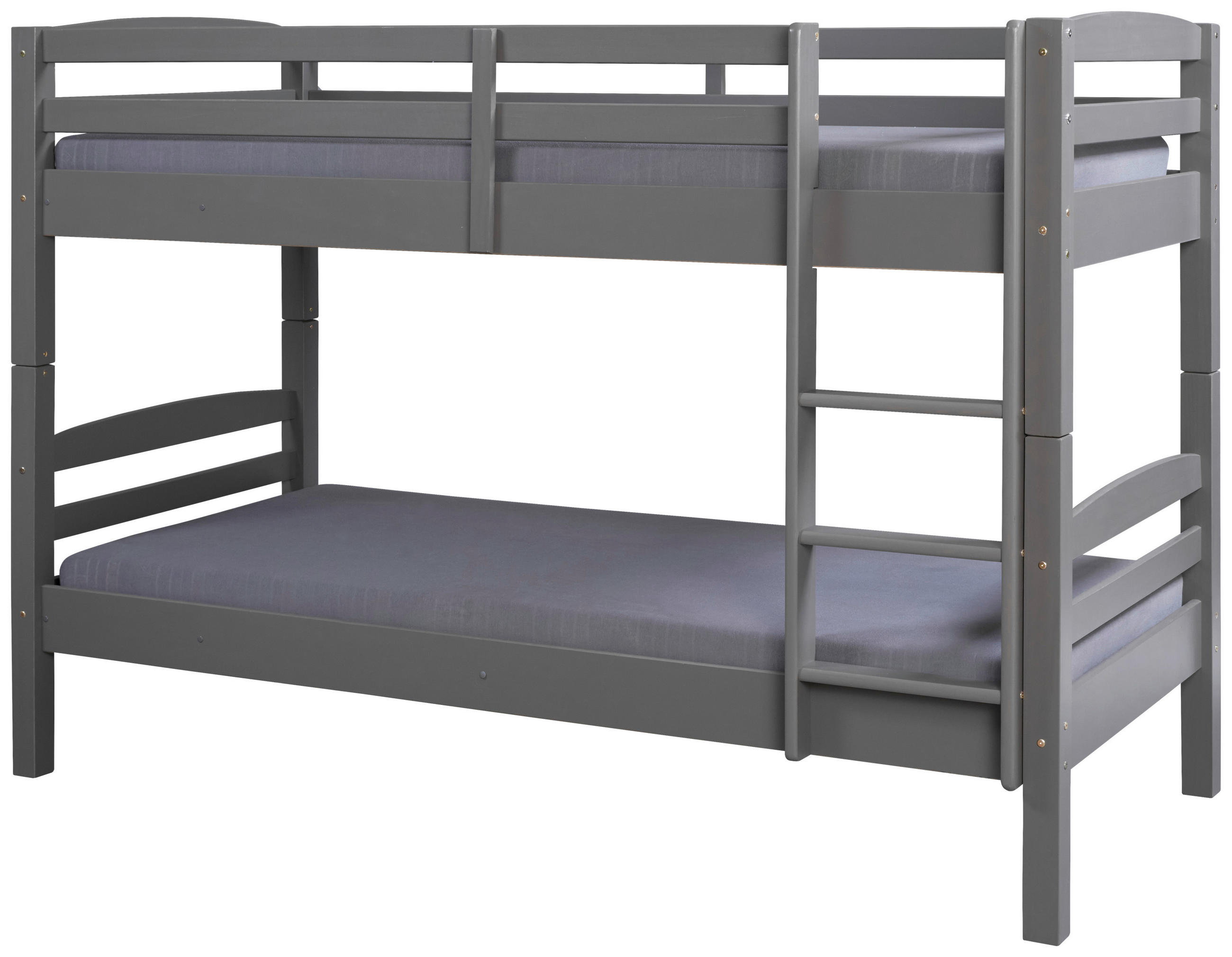 ETAGENBETT - Grau, MODERN, Holz (90/200cm) - MID.YOU