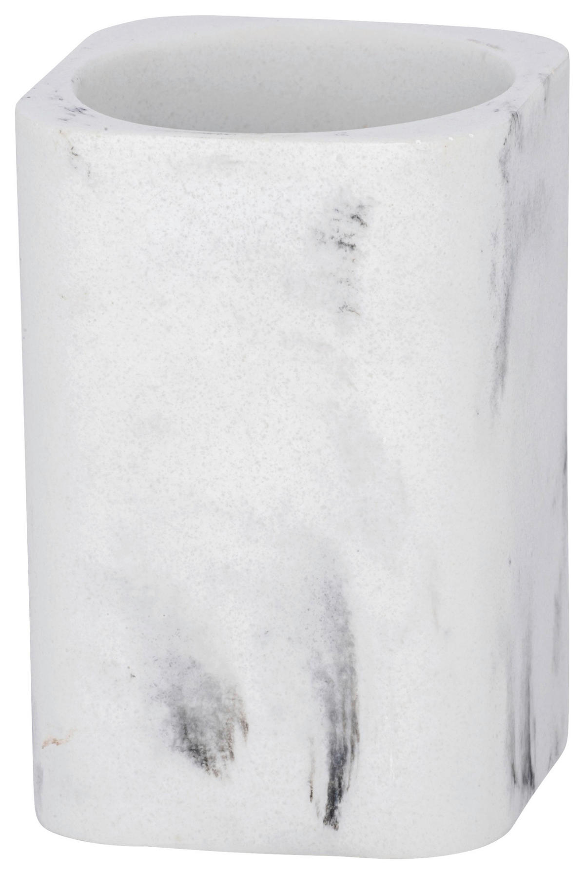 FOGKEFETARTÓ POHÁR műanyag  - fehér/szürke, Konventionell, műanyag (8,5/11/8,5cm) - Wenko
