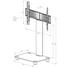 TV-RACK Klar, Silberfarben - Klar/Silberfarben, KONVENTIONELL, Glas/Metall (60/100/44cm) TV-RACK Klar, Silberfarben - Klar/Silberfarben, KONVENTIONELL, Glas/Metall (60/100/44cm)