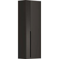GARDEROBENSCHRANK  in 58/165/34 cm  - Anthrazit/Schwarz, Design, Glas/Holzwerkstoff (58/165/34cm) - Dieter Knoll