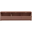 LOWBOARD  in 154,2/42,5/34,9 cm  - Terracotta/Grau, MODERN, Holzwerkstoff/Kunststoff (154,2/42,5/34,9cm) - Carryhome