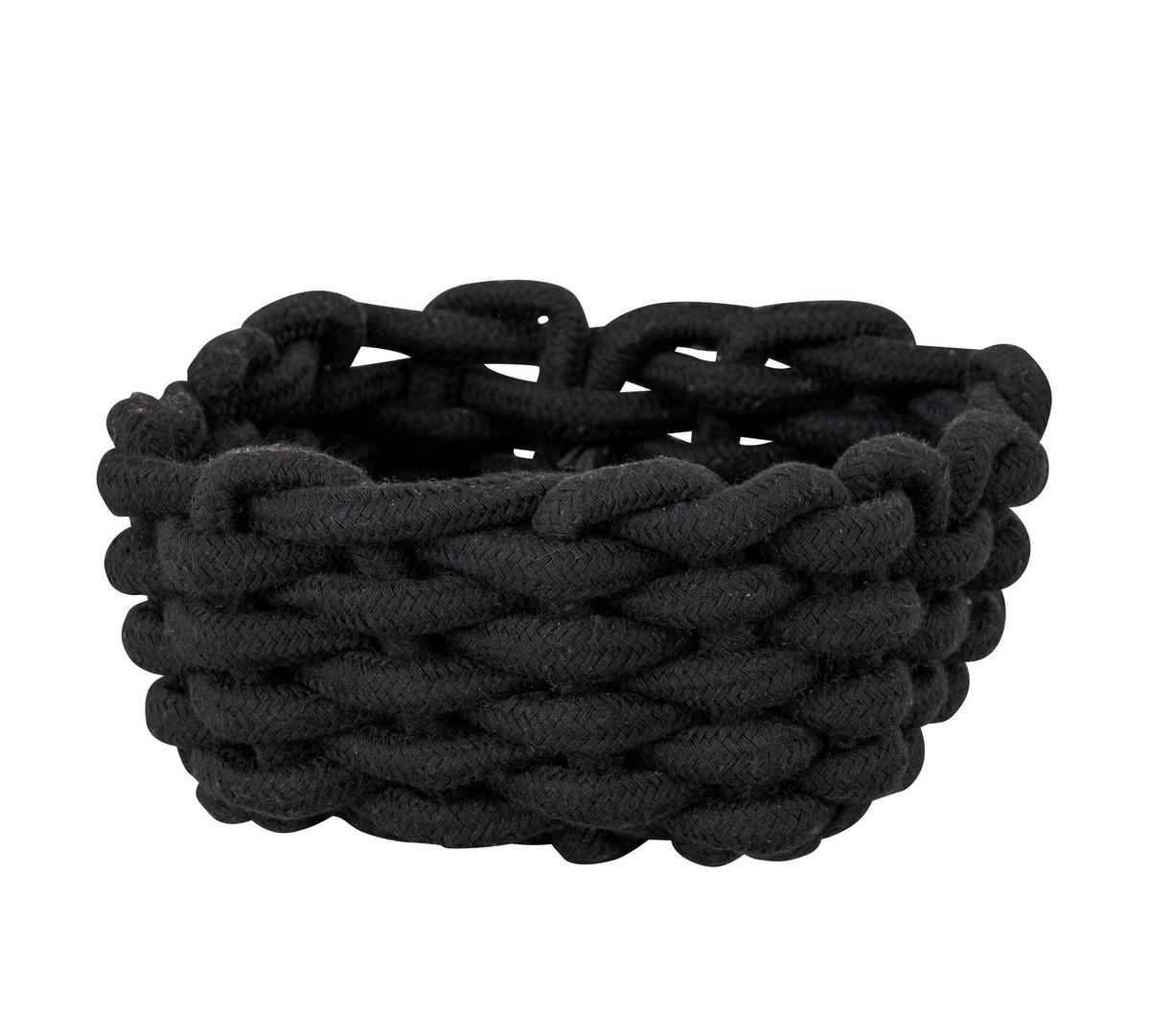 AUFBEWAHRUNGSKÖRBCHEN     - Schwarz, KONVENTIONELL, Textil (16,5/7,5/16,5cm) - Schöner Wohnen