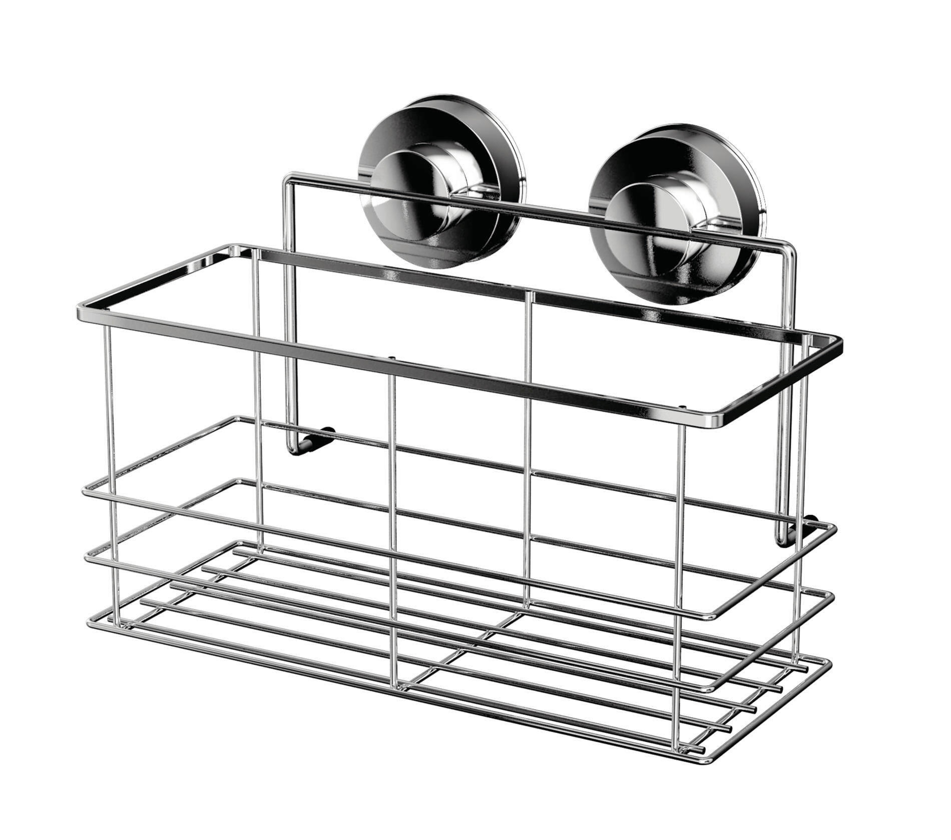 DUSCHABLAGE Metall, Kunststoff  - Chromfarben, Basics, Kunststoff/Metall (25,5/11,3/20,8cm) - Sadena