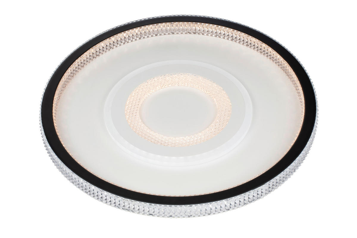 LED SVJETILJKA STROPNA  - bijela/prozirno, Trend, metal/plastika (49/6,5cm) - Novel