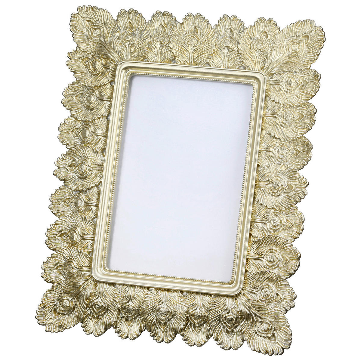 FOTORAHMEN Goldfarben  - Goldfarben, Basics, Kunststoff (19/23/2cm)