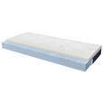 KOMFORTSCHAUMMATRATZE 140/200 cm Höhe ca. 19 cm  - Weiß, Basics, Textil (140/200cm) - Sleeptex