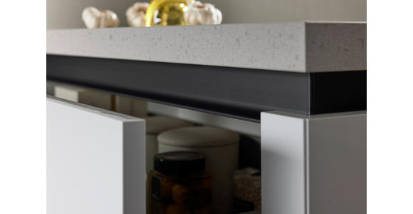 EINBAUKÜCHE   - Weiß, Design, Holzwerkstoff - Novel