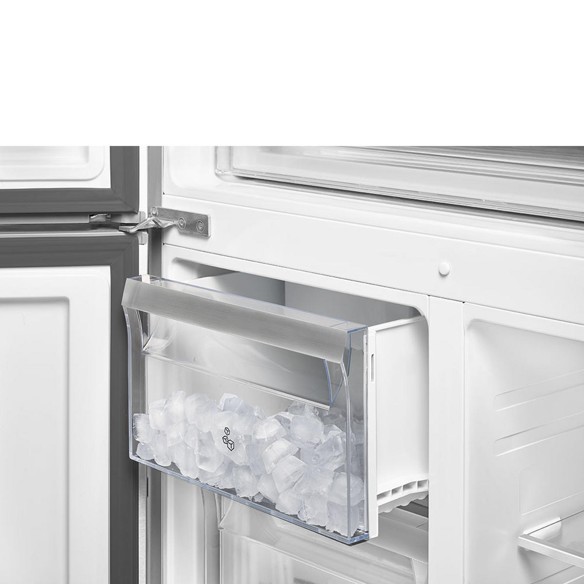 FRENCH-DOOR FQ60XDAIE  - Edelstahlfarben, Basics, Glas/Metall (90,8/182/70,5cm) - SMEG
