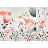 FOTOTAPETE  - Rosa/Grau, Basics, Papier (280/372cm) - Xora