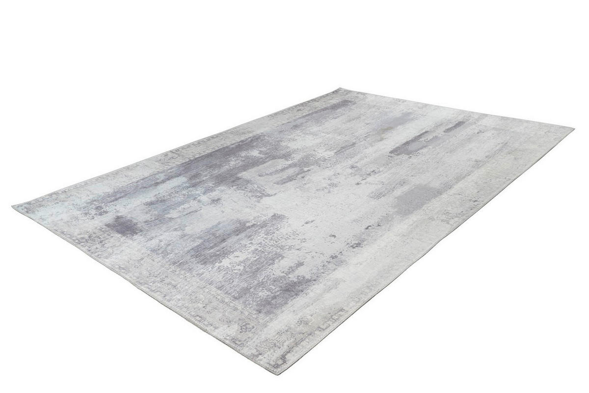 FLACHWEBETEPPICH 80/150 cm Galaxy 1525 Grau Grau rechteckig  - Grau, Basics, Textil (80/150cm) - Novel