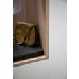 GARDEROBE 7-teilig  in 250/233/59 cm  - Eichefarben/Weiß, Design, Holzwerkstoff/Textil (250/233/59cm) - Moderano