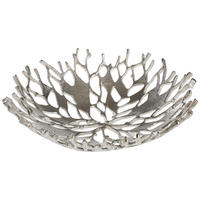 DEKOSCHALE - Nickelfarben, Trend, Metall (42/42/11cm) - Ambia Home