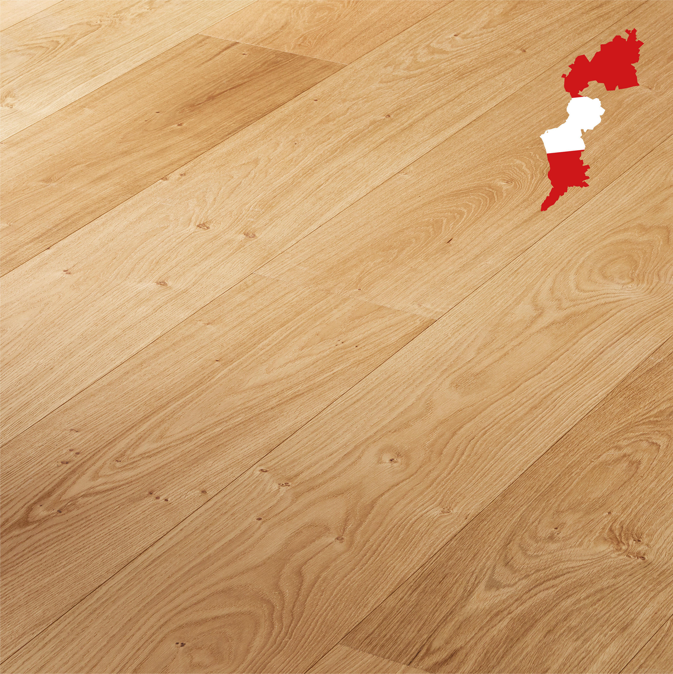 Schlossdiele Eiche rustikal per m²