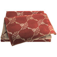 DOMÁCA DEKA, bavlna, 150/200 cm - terakotová/svetlosivá, Basics, textil (150/200cm) - Joop!
