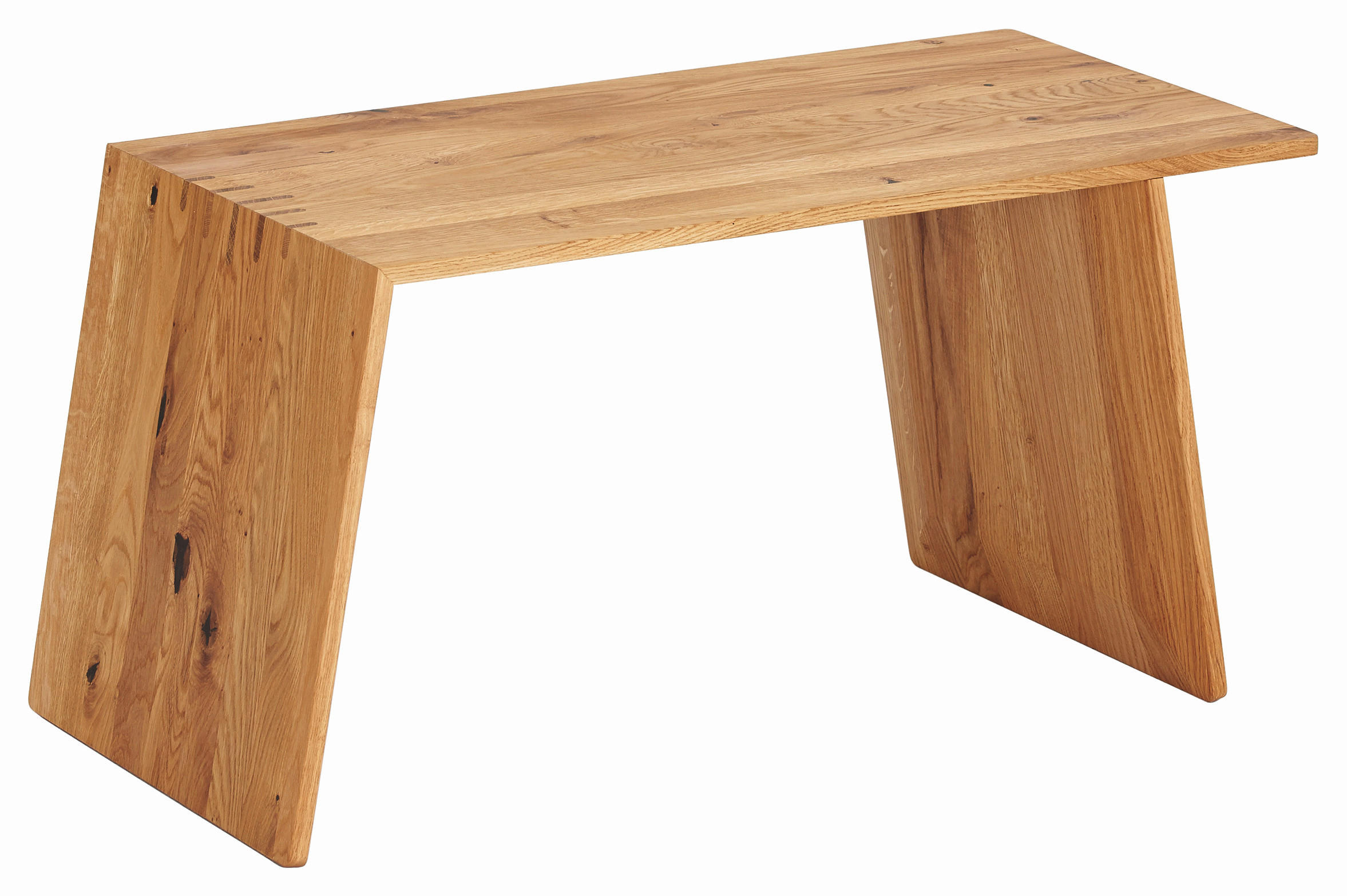 BEISTELLTISCH in Holz 76,6/38/37,6 cm  - Eichefarben, Design, Holz (76,6/38/37,6cm) - TEAM 7