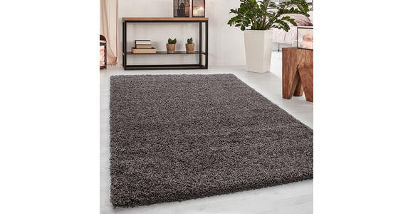 HOCHFLORTEPPICH 80/150 cm Dream 4000 Taupe - Taupe, KONVENTIONELL, Textil (80/150cm) - Novel