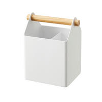 STIFTEHALTER 12/8,5/14,5 cm Weiss  - Weiss, Basics, Holz/Metall (12/8,5/14,5cm)