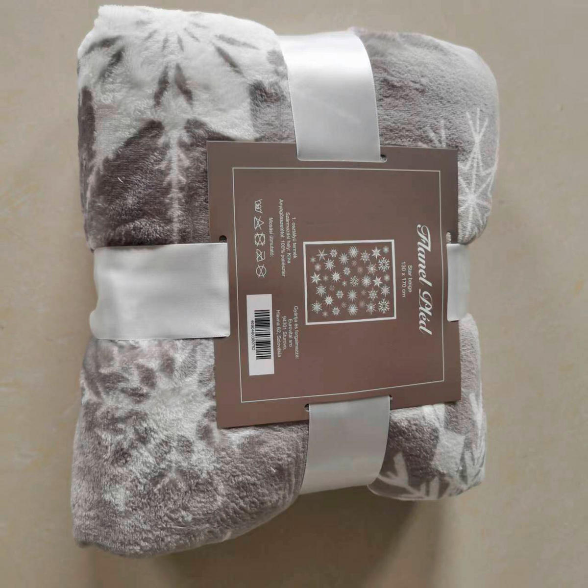 TAKARÓ  - fehér/szürke, Basics, textil (30/28/55cm)