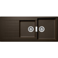SPÜLE SIGD200UBRO  - Bronzefarben, Basics, Stein (116/50cm) - Schock