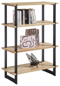 Regal aus Eiche massiv & Metall bestellen Regal aus massiver Eiche & Metall online kaufen