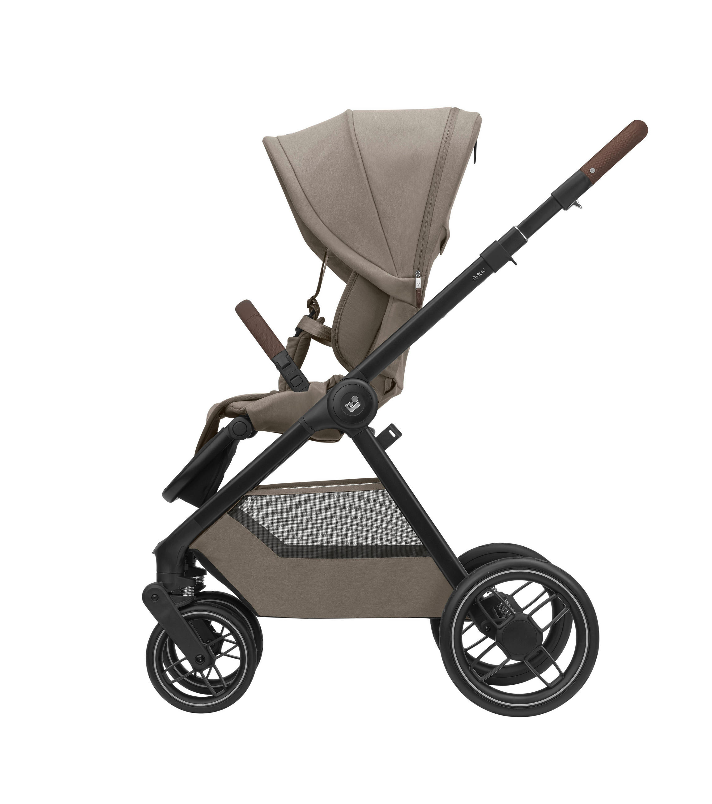 KOMBIVAGN Oxford+  - gråbrun, Basics, textil (58/110/95.5cm) - Maxi Cosi Pro