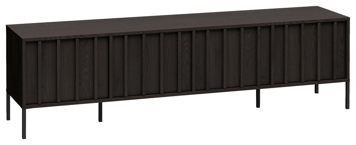 LOWBOARD  180/50/40 cm   - Wengefarben, Design, Holz (180/50/40cm) - MID.YOU