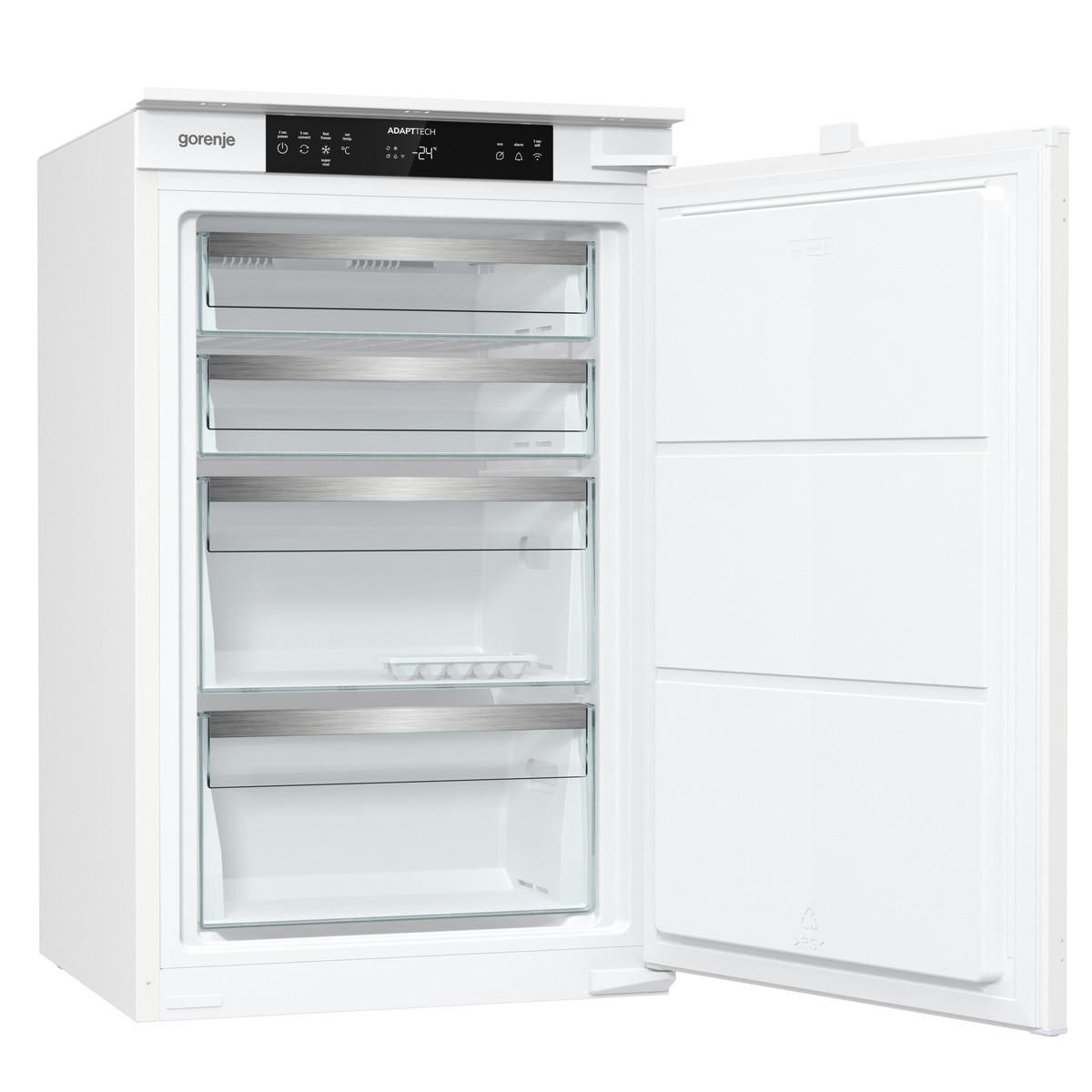EINBAUGEFRIERSCHRANK FNCI508D61WFE  - Weiß, Trend, Metall (54/87,5/54,5cm) - Gorenje