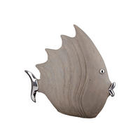 DEKOFISCH - Hellgrau, Basics, Kunststoff (29/26/9,5cm)