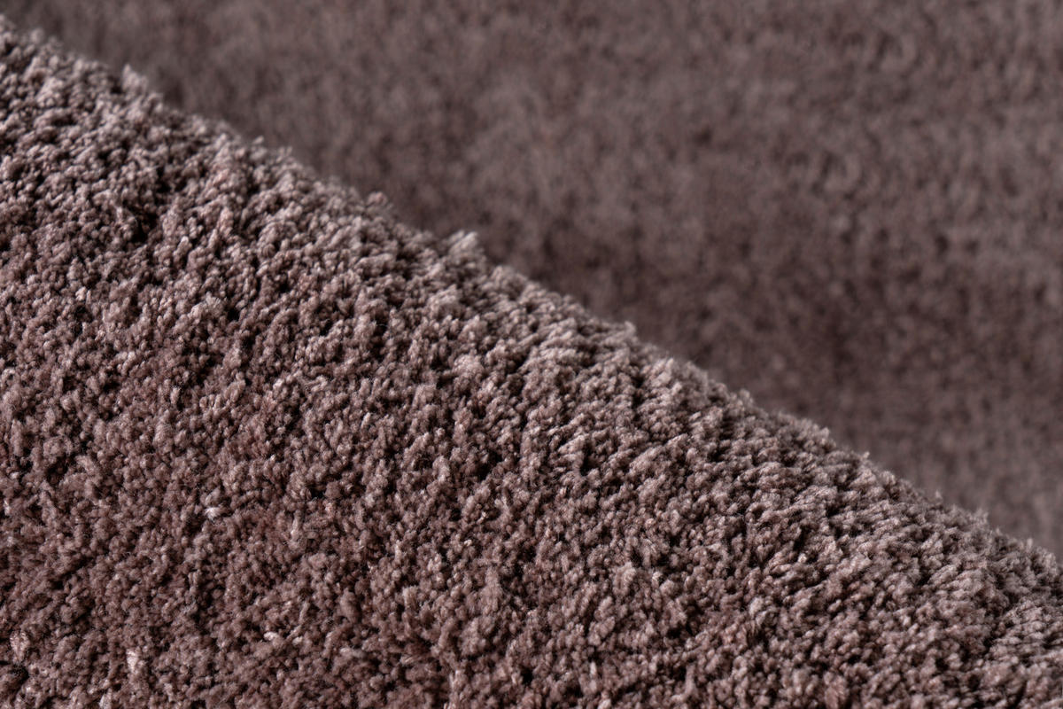 TEPIH VISOKOG FLORA 120/170 cm   taupe  Velvet  - taupe, Basics, tekstil (120/170cm)