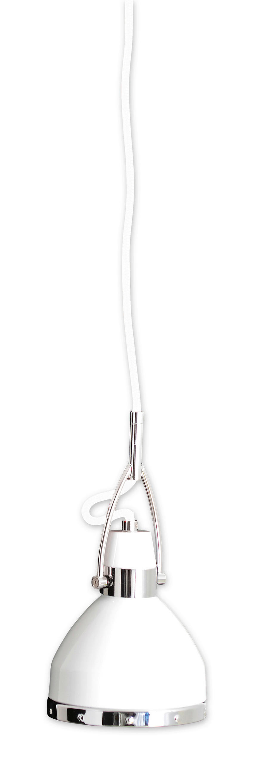 HÄNGELEUCHTE 22,8/135 cm  - Weiß, Design, Metall (22,8/135cm) - Näve