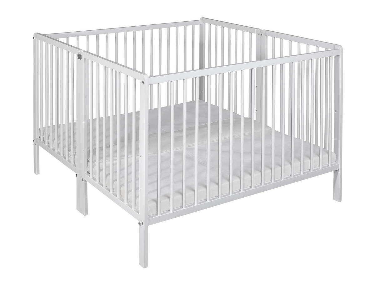 RÁCSOS KISÁGY ALEX  - Basics, fa (125/65/87cm) - My Baby Lou