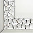 SPIEGEL - Silberfarben, Design, Glas/Holzwerkstoff (80/120/2cm) - XORA