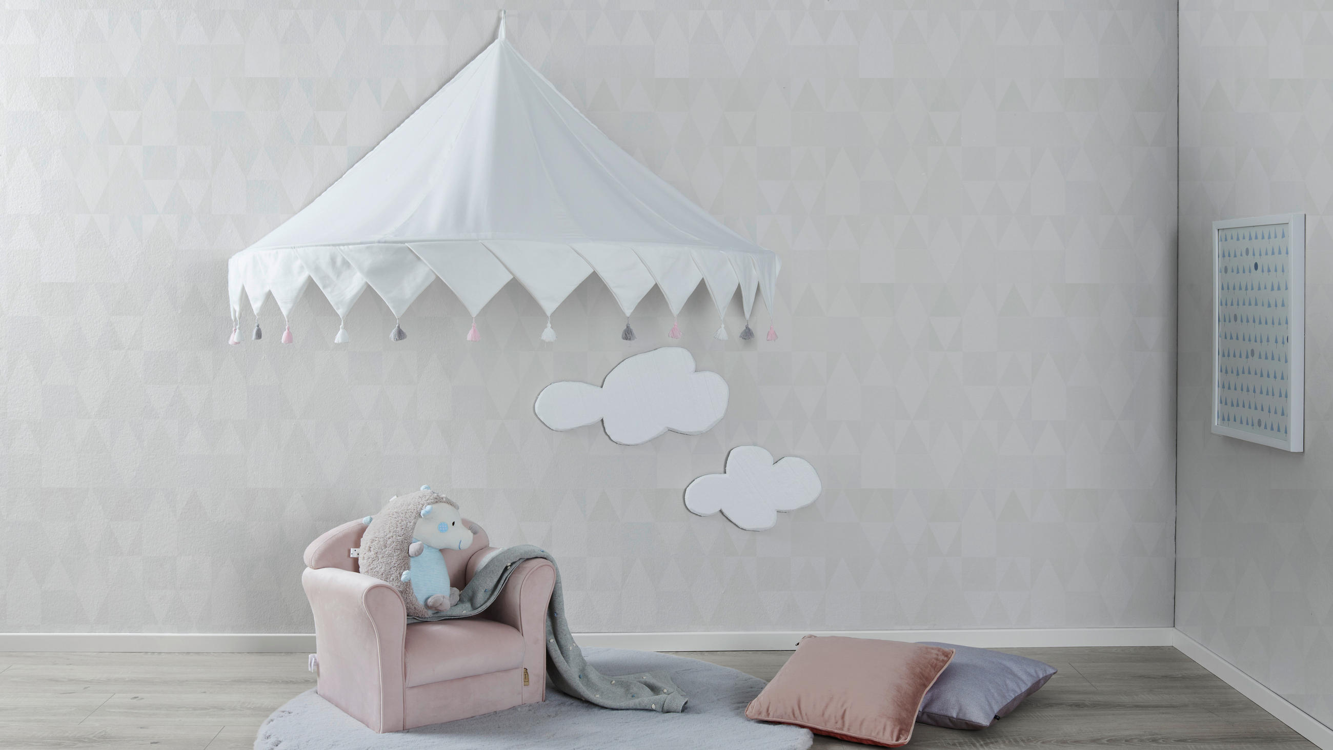 BALDAHIN  Cute  - bijela, Trend, tekstil (145/78/55cm) - Patinio