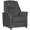 FERNSEHSESSEL in Flachgewebe Anthrazit  - Anthrazit, KONVENTIONELL, Textil (85/107/84cm) - Welnova