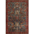 VINTAGE-TEPPICH 160/230 cm Azeri Antique Blau, Rot  - Blau/Rot, LIFESTYLE, Textil (160/230cm) - Novel