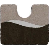 WC-VORLEGER Taupe 50/60 cm  - Taupe, Basics, Kunststoff/Textil (50/60cm) - Grund