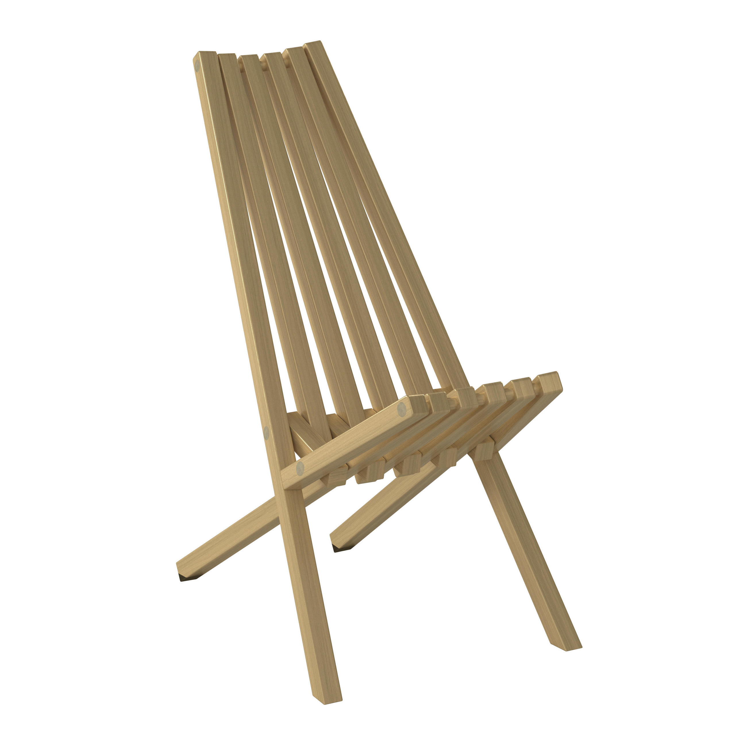 GARTEN-RELAXSESSEL Akazie  - Akaziefarben, MODERN, Holz (45/73/75cm) - Ambia Garden