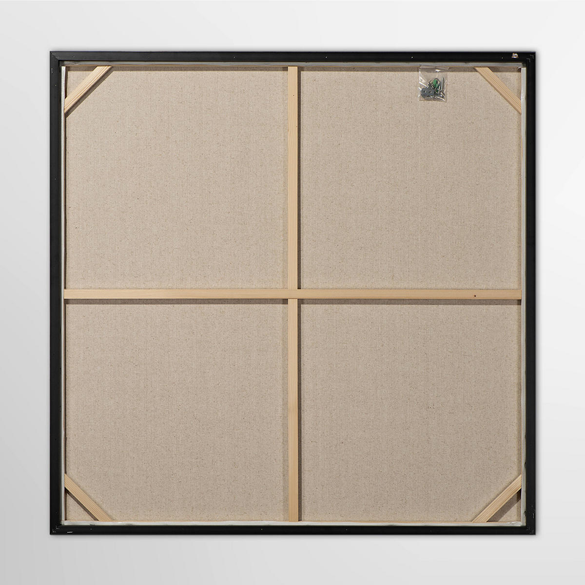 LEINWANDBILD 140/70/4,5 cm  - Weiss/Goldfarben, Modern, Holz (140/70/4,5cm)